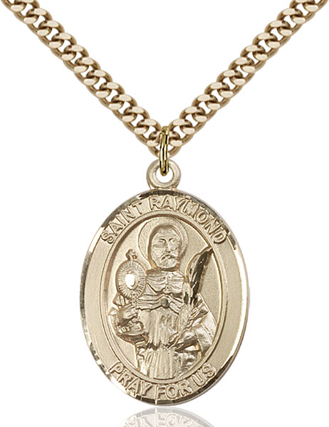 Gold-Filled St. Raymond Nonnatus Pendant