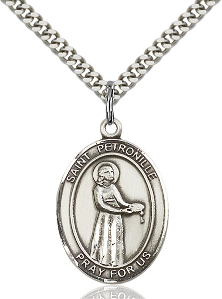 Sterling Silver St. Petronille Pendant
