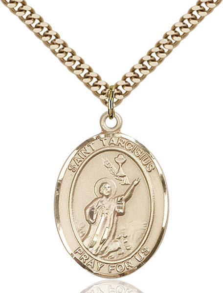 Gold-Filled St. Tarcisius Pendant