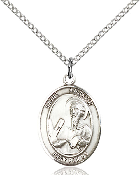 Sterling Silver St. Andrew the Apostle Pendant
