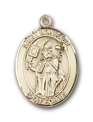Gold-Filled St. Boniface Pendant
