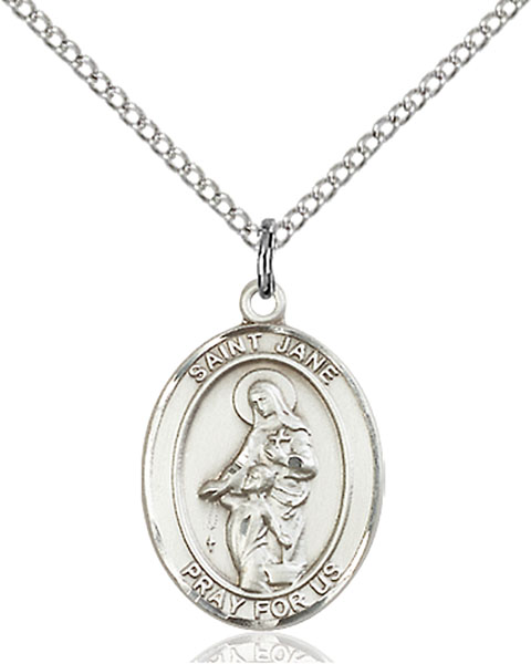 Sterling Silver St. Jane of Valois Pendant
