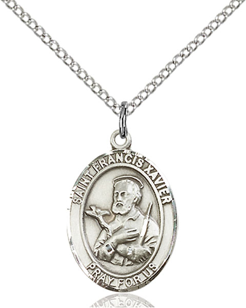 Sterling Silver St. Francis Xavier Pendant
