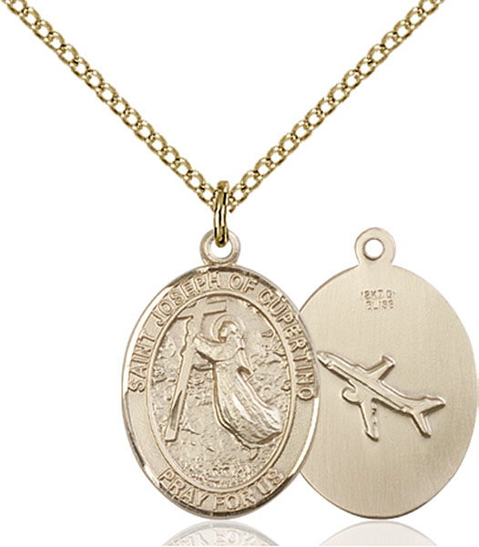 Gold-Filled St. Joseph of Cupertino Pendant
