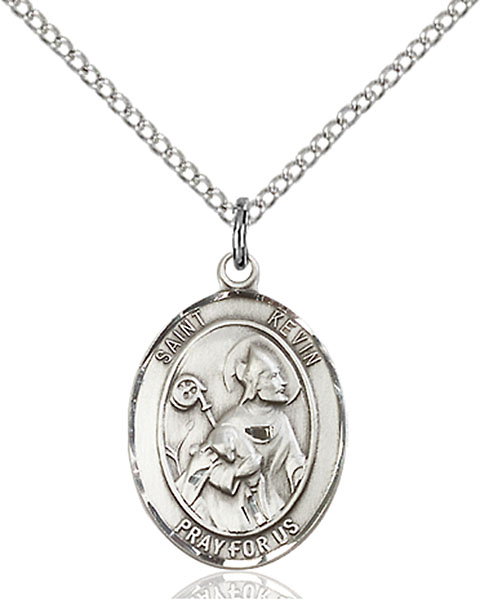 Sterling Silver St. Kevin Pendant