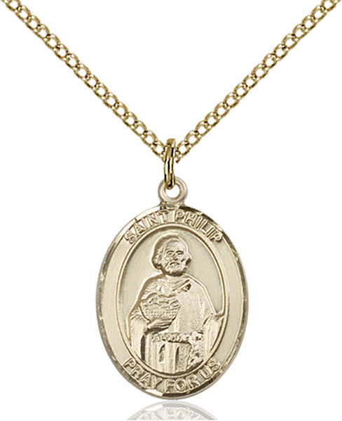 Gold-Filled St. Philip Neri Pendant