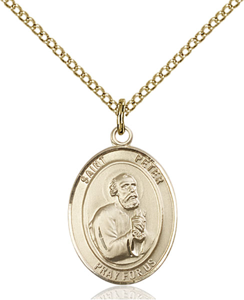 Gold-Filled St. Peter the Apostle Pendant