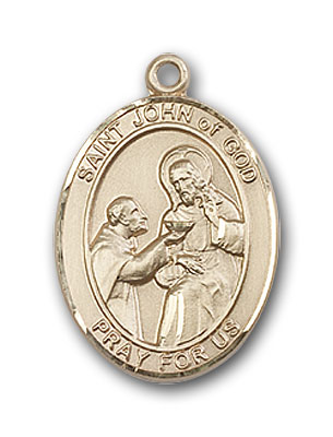 Gold-Filled St. John of God Pendant
