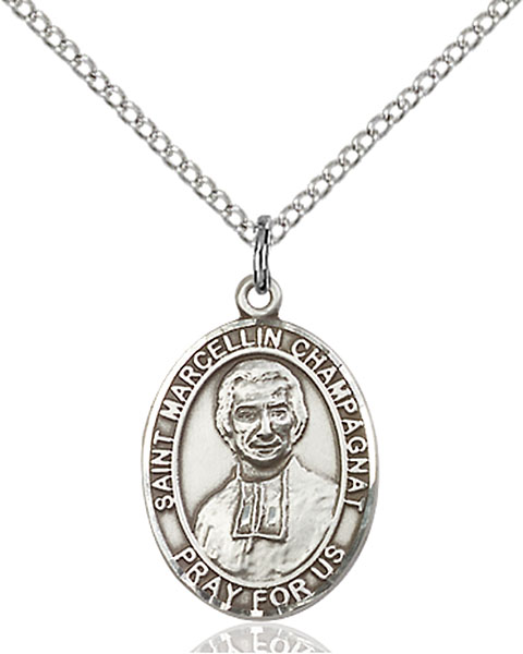 Sterling Silver St. Marcellin Champagnat Pendant