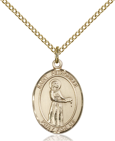 Gold-Filled St. Petronille Pendant