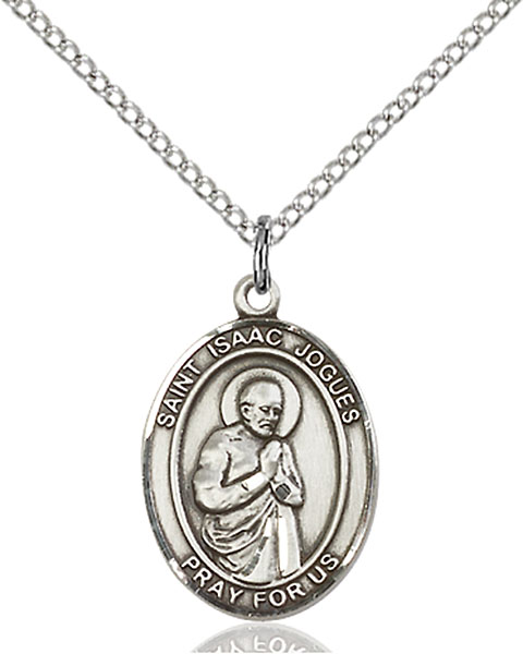 Sterling Silver St. Isaac Jogues Pendant