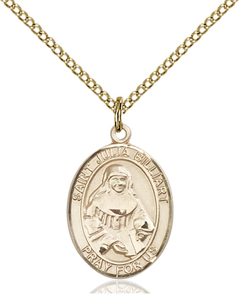 Gold-Filled St. Julia Billiart Pendant