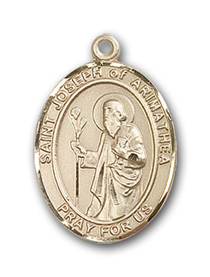 Gold-Filled St. Joseph of Arimathea Pendant