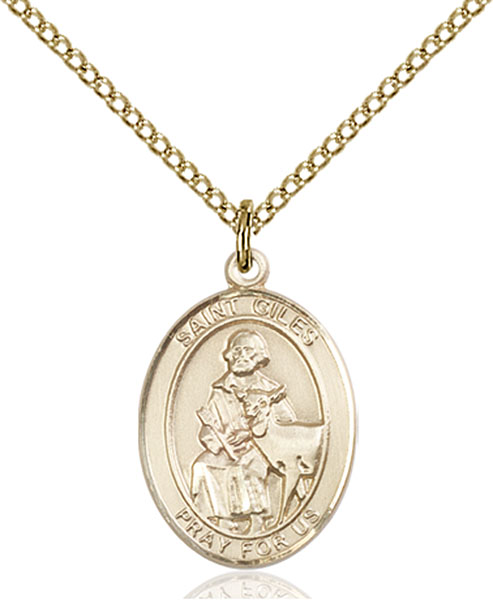 Gold-Filled St. Giles Pendant