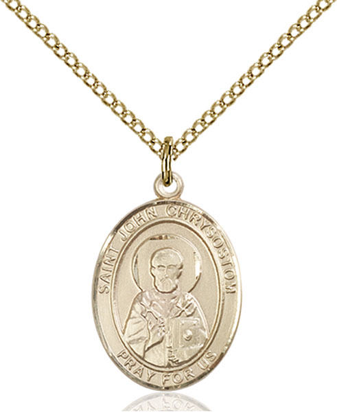 Gold-Filled St. John Chrysostom Pendant