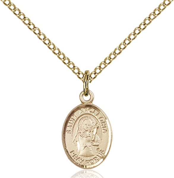 Gold-Filled St. Apollonia Pendant