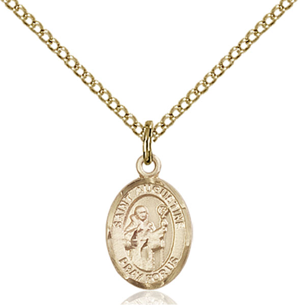 Gold-Filled St. Augustine Pendant
