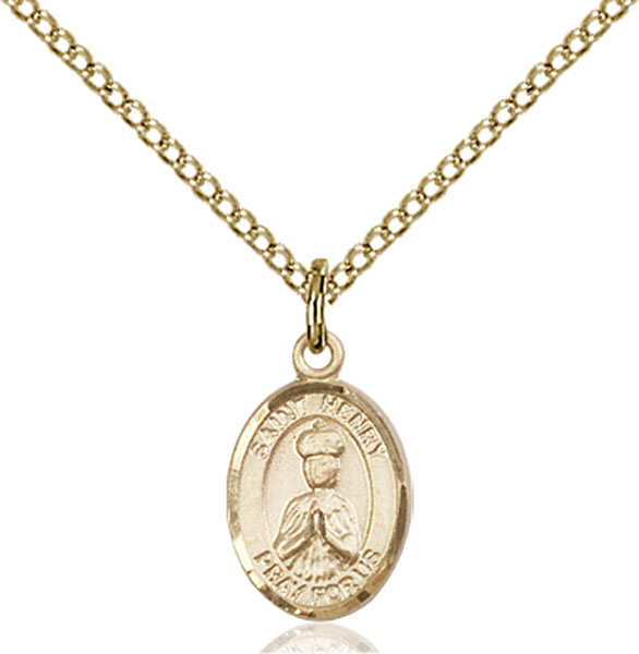Gold-Filled St. Henry II Pendant