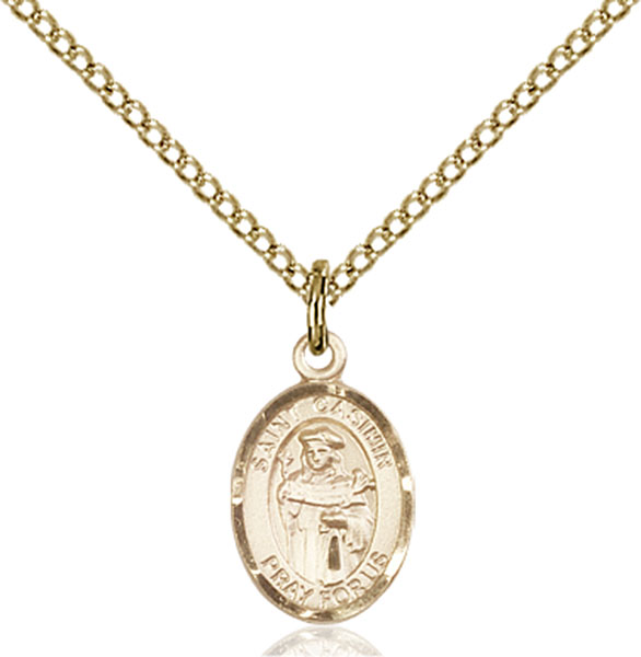Gold-Filled St. Casimir of Poland Pendant