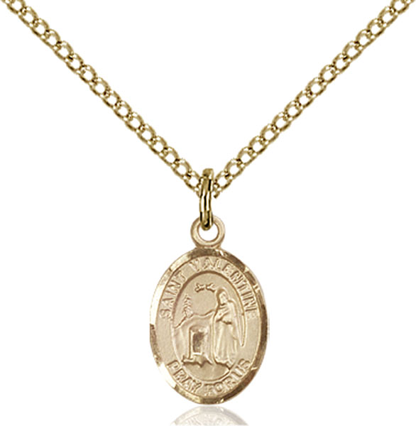 Gold-Filled St. Valentine of Rome Pendant