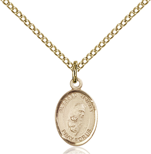Gold-Filled Blessed Trinity Pendant