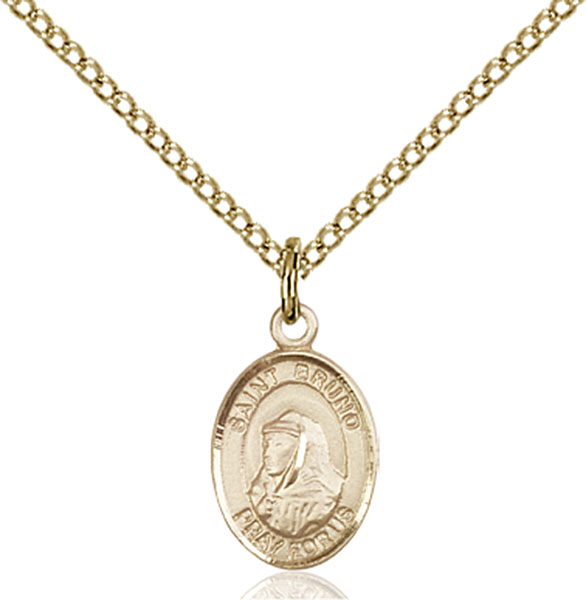 Gold-Filled St. Bruno Pendant