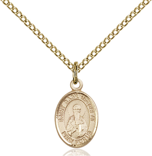 Gold-Filled St. Basil the Great Pendant