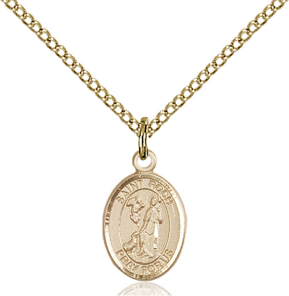 Gold-Filled St. Roch Pendant