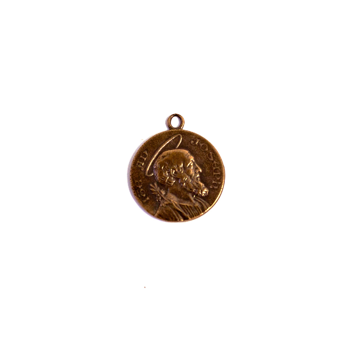 Vintage Bronze St. Joseph Medal