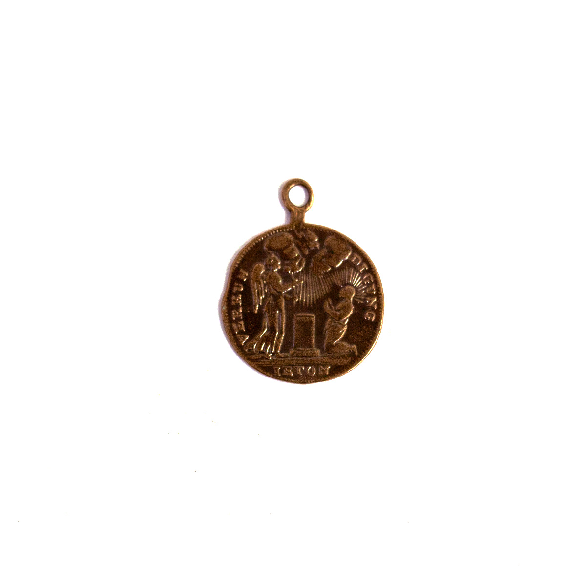 Vintage Bronze Old St. Peter Medal