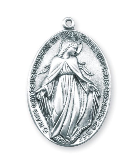 Miraculous Medal 3-Pack, Traditional Catholic Saint Medals