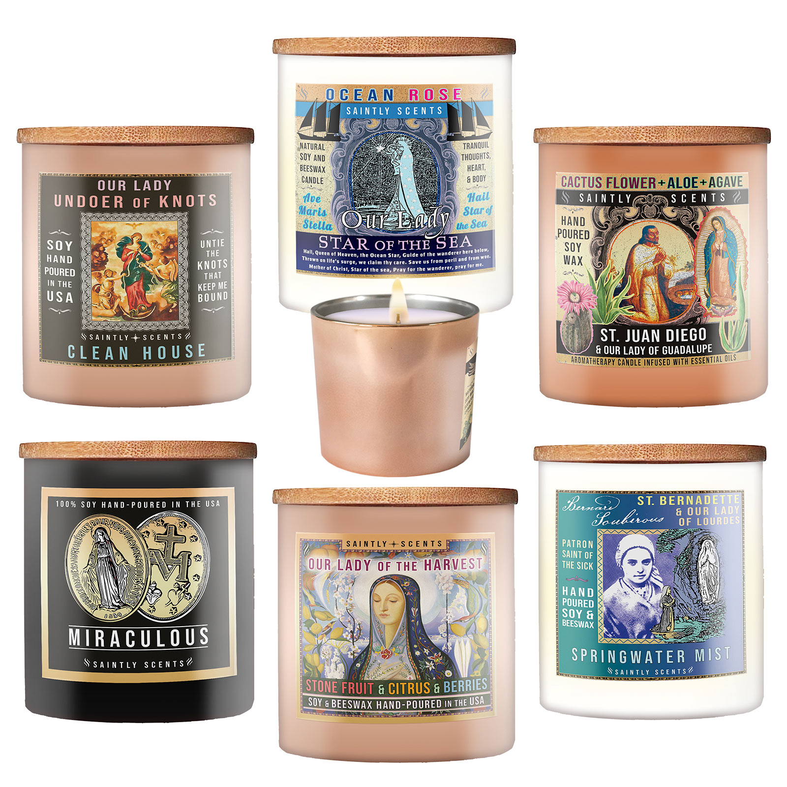 Scented Prayer Candles
