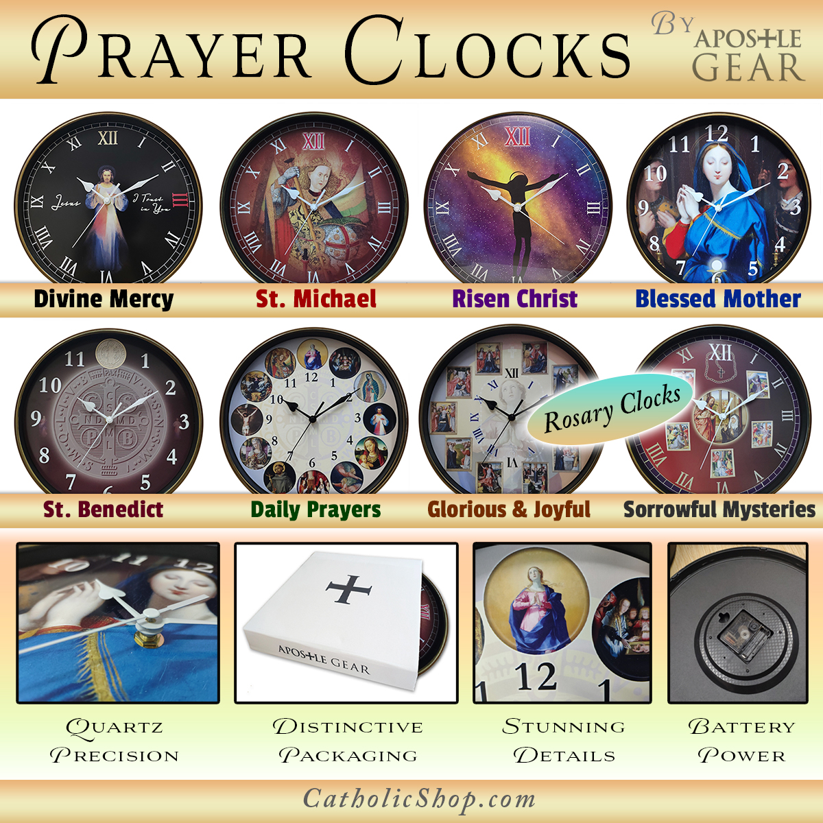 Catholic Clocks