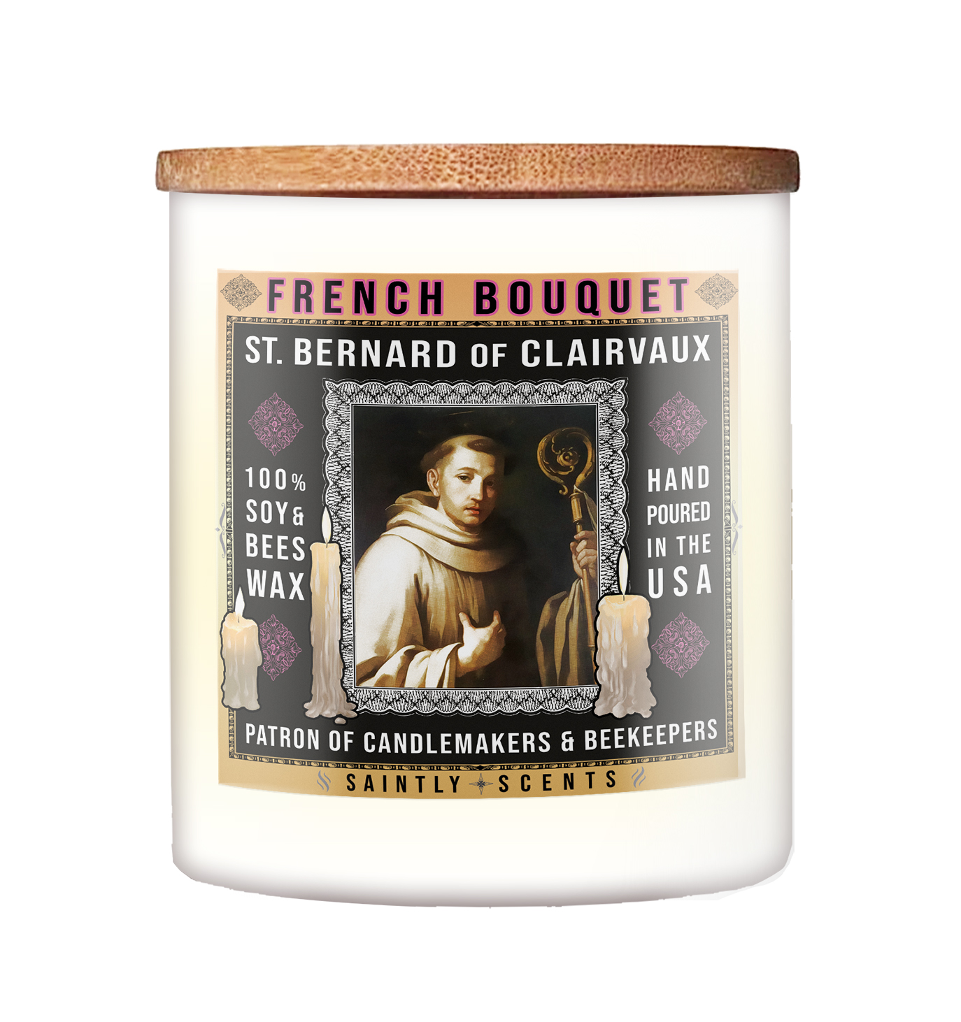 St. Bernard French Bouquet Scented Candle