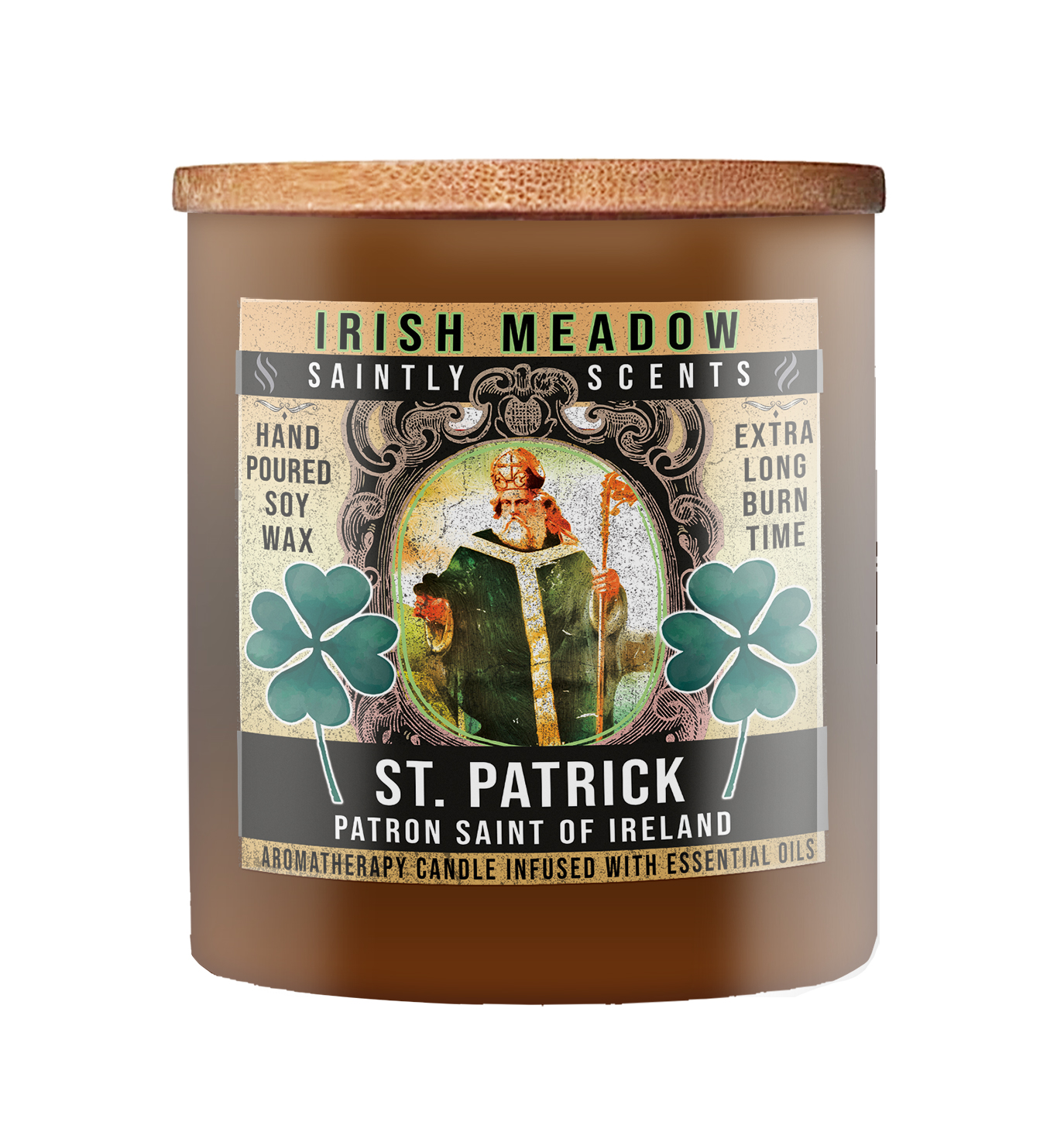 St. Patrick Irish Meadow Scented Candle