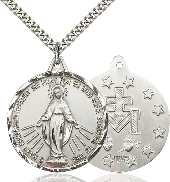 Sterling Silver Miraculous Medal