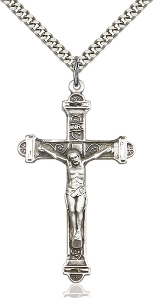 Sterling Silver Crucifix Pendant