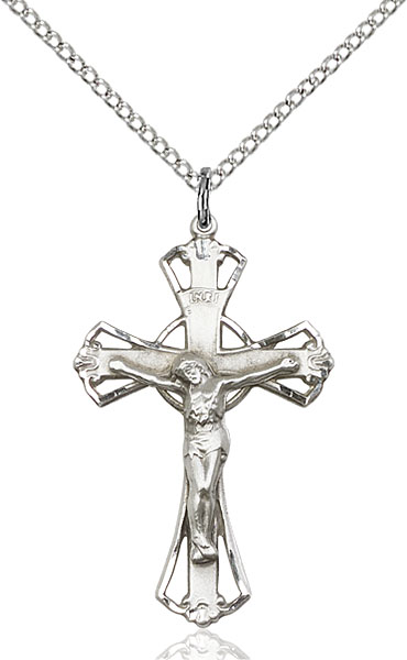 Sterling Silver Crucifix Pendant