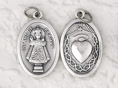 25-Pack - Pendant- INFANT OF PRAGUE/ SACRED HEART