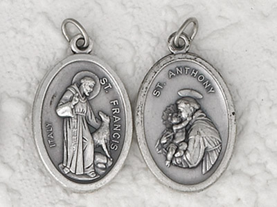25-Pack - Pendant-ST FRANCIS/ ST ANTHONY