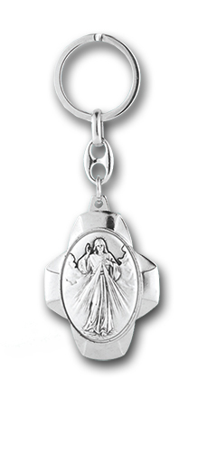 Divine Mercy Key Chain 3-Pack