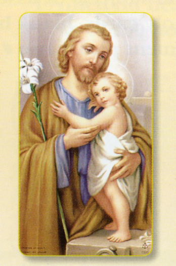 St Joseph Holy Card - 100-Pack