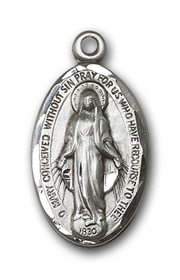 Sterling Silver Miraculous Medal