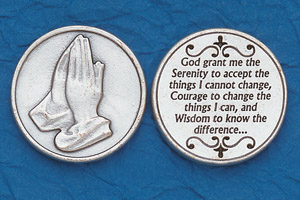 25-Pack - Religious Coin Token - Serenity Prayer