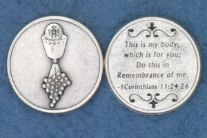 25-Pack - Coin- Chalice- This is my body