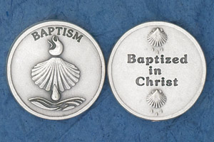 25-Pack - Baptism-Baptized in Christ Coin