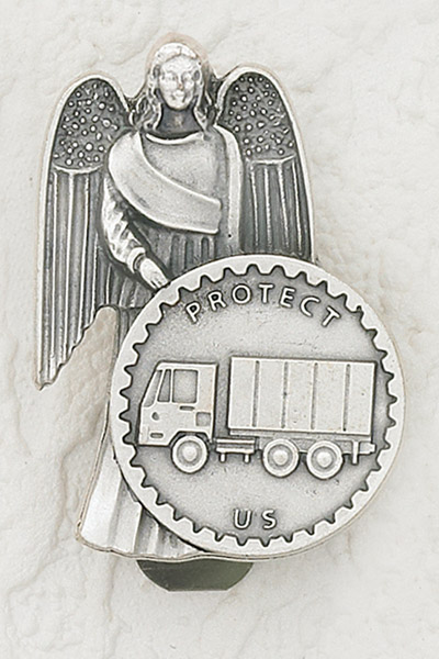 3-Pack - CAR VISOR- Truck with Angel