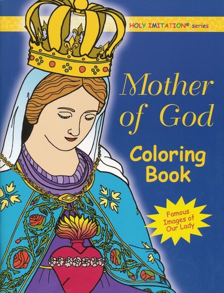 Coloring Book: Mother of God by Sotnik