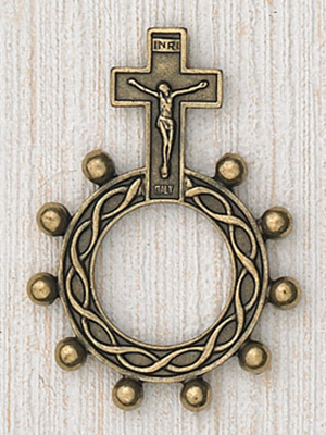 Finger Rosary-Brass