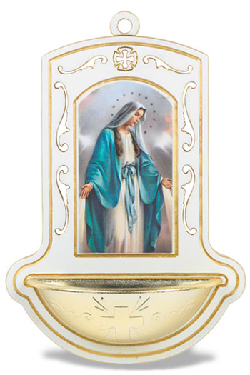 Our Lady Of Grace Holy Water Font